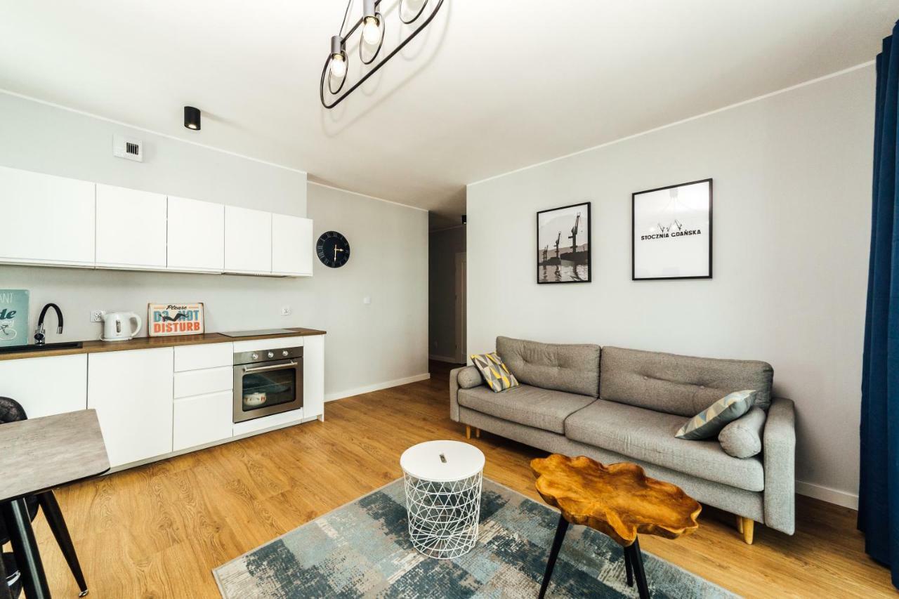 Pobookowane Stocznia Apartments Gdańsk Buitenkant foto