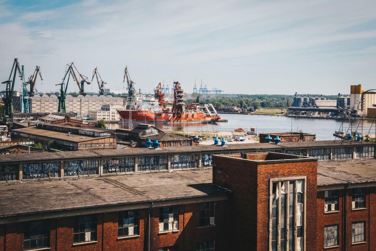 Pobookowane Stocznia Apartments Gdańsk Buitenkant foto