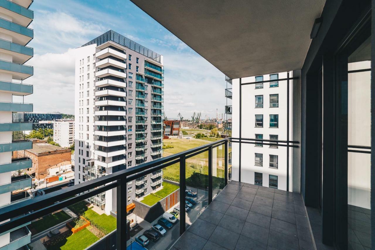 Pobookowane Stocznia Apartments Gdańsk Buitenkant foto
