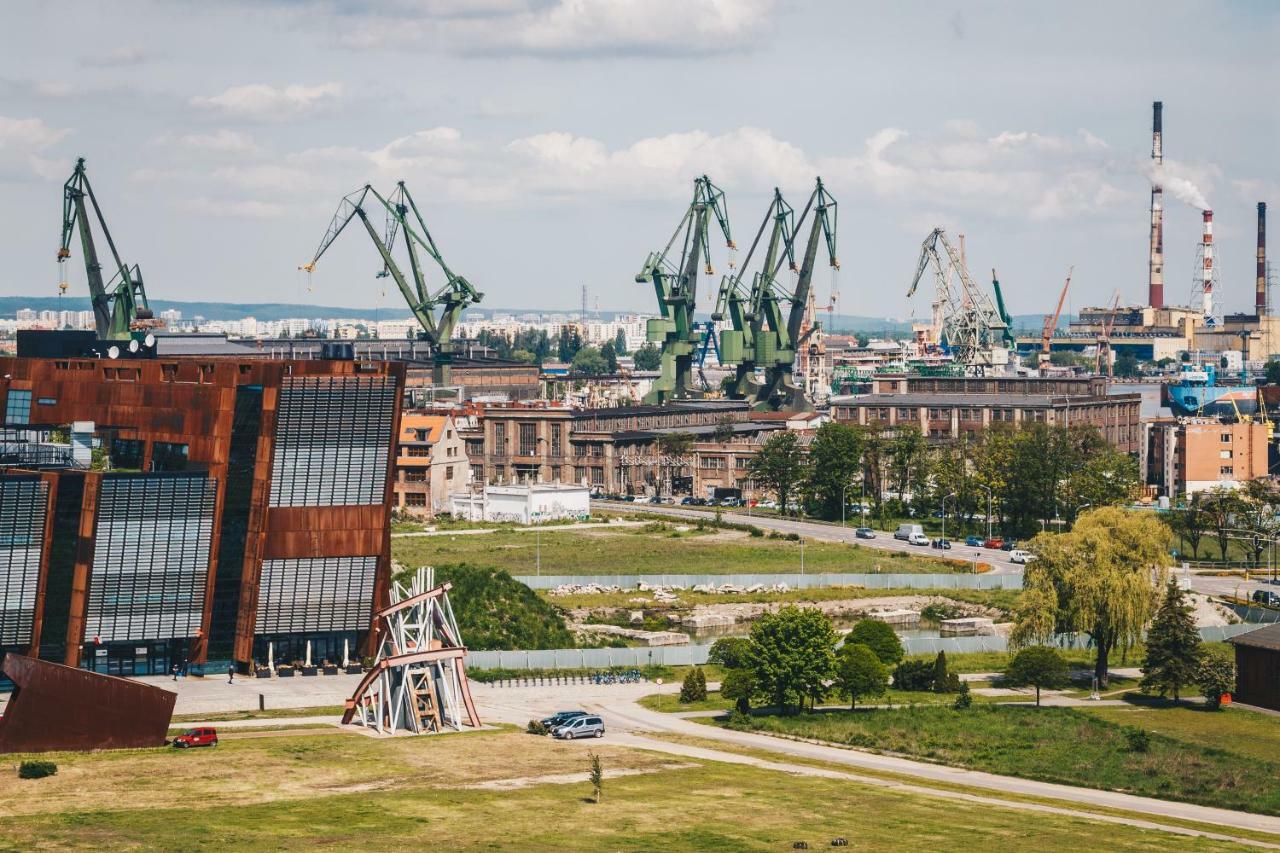 Pobookowane Stocznia Apartments Gdańsk Buitenkant foto