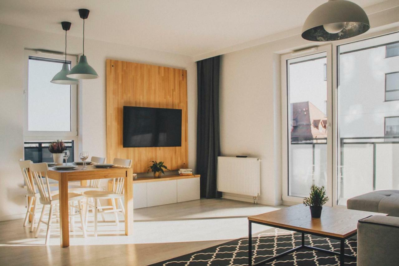 Pobookowane Stocznia Apartments Gdańsk Buitenkant foto