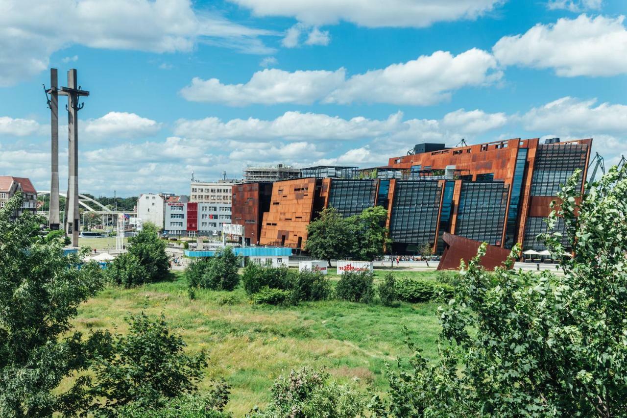 Pobookowane Stocznia Apartments Gdańsk Buitenkant foto